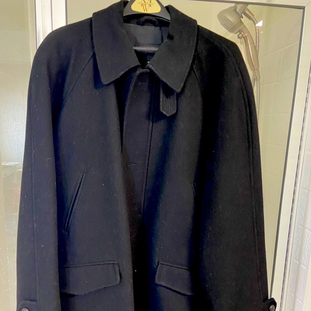 Lined Wool Overcoat